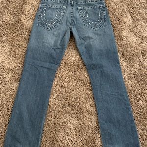 Men’s Size 31 Straight Cut True Religion jeans